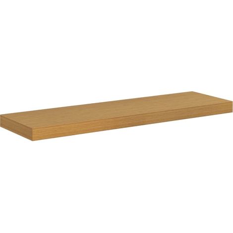 Wall Shelf Wall-mounted Beige 90 x 23.5 x 4 cm Engineered Wood vidaXL