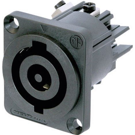 Neutrik NAC3MP-HC Netz-Steckverbinder NAC Buchse, Einbau vertikal Gesamtpolzahl: 2 + PE 32 A Schwarz