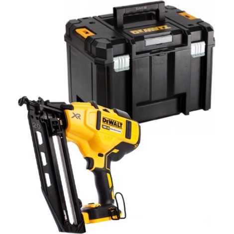 Dewalt – Cloueur de finition sans fil 16ga XR 18V – Moteur Brushless – Autonomie prolongée – Système de déblocage sans outil
