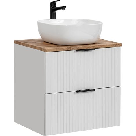 Mueble lavabo individual 60cm Adriel Blanco (1/5)
