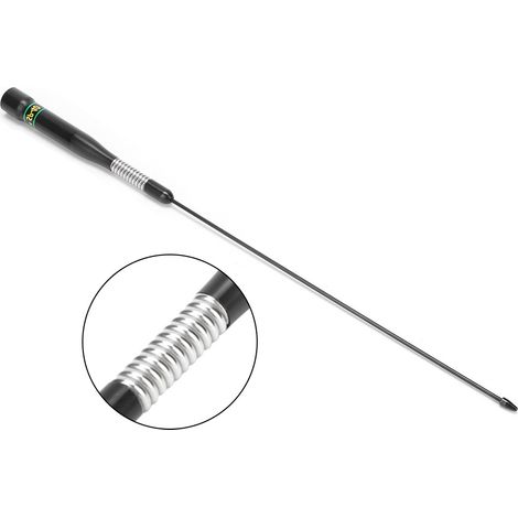 SP-40 100W UHF Dualband-Antenne für Walkie-Talkies, Autos und Taxis, Schwarz (1/5)