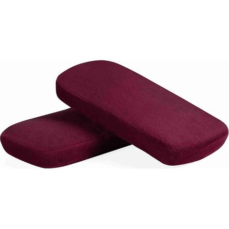 Accoudoir de chaise en mousse à mémoire de forme, coussin de bras de bureau avec housse amovible pour soulager la pression des coudes et des avant-bras (1/5)