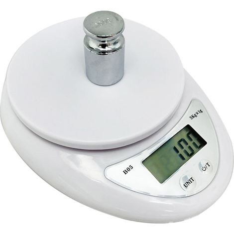 Balance Café Numérique Boutons Tactiles Écran LCD Balance Électronique Précision Alimentaire pour Cuisine Maison (1/5)
