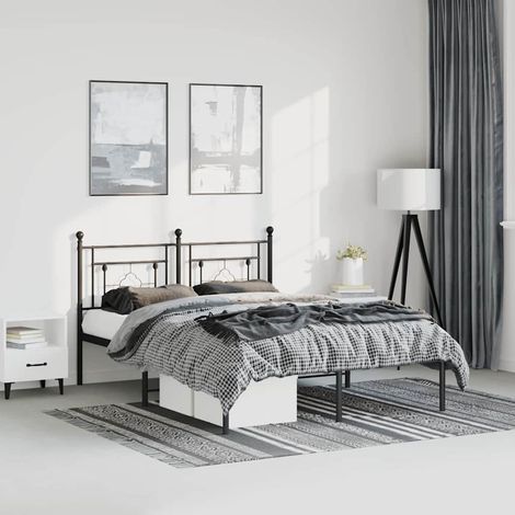 Furniture Limited - Estructura cama sin colchón con cabecero (1/5)