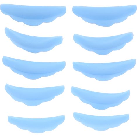 5 Paires de Coussinets de Perming pour Cils en Silicone, Outil Professionnel pour Recourber les Cils (1/5)