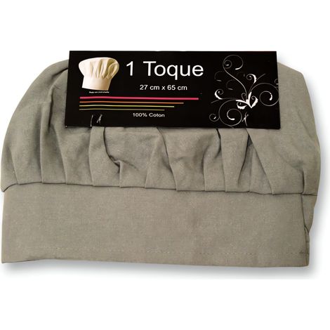 Toque gris 27x65 cm