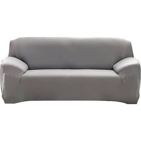 – Housse de canapé extensible 2 places 145-185 cm – Tissu polyester et spandex – Protection contre taches et usure – Compatible avec la plupart des canapés (1/5)