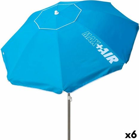 BigBuy Produkte from Haushaltsprodukte Sonnenschirm Aktive Blue Steel 220 x 216 x 220 cm (6 Stk.) (1/3)