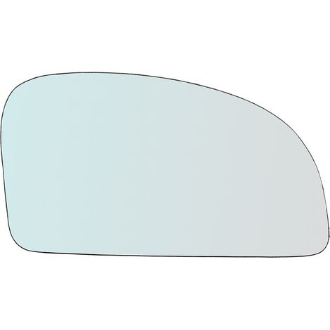 Vetro specchietto esterno lato dx compatibile con hyundai getz dal 2002 al 2011 (1/4)