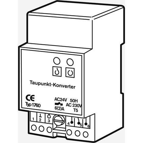 Erweiterte Taupunktüberwachung Schaltrelais m.5 Anschl.f.Taupunktfühler - 50900000062 von Weishaupt