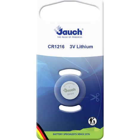 Jauch Quartz Knopfzelle CR1216 3 V 1 St. 30 mAh Lithium