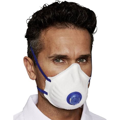 Ekastu Mandil 414 214 Masque anti poussières fines avec valve FFP2 D 12 pc(s) EN 149:2001 DIN 149:20