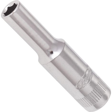VIGOR Steckschlüssel-Einsatz lang V2534N Vierkant hohl 6,3 mm (1/4 Zoll) Außen-Sechskant Profil 5 (1/2)