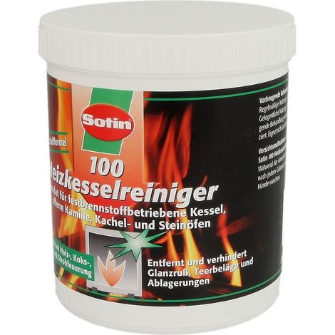 Nettoyant de chaudière 100 pour combustibles solides poudre