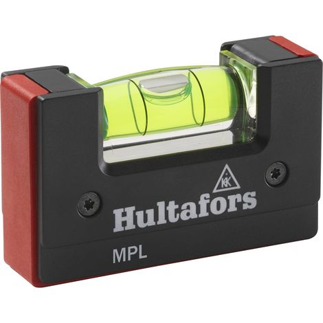 Hultafors MPL Mini Pocket Level – 68mm Compact Precision Spirit Level for Accurate Measurements