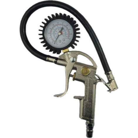 Pistolet à pneus avec manomètre multifonctionnel pour automobile (1/4)