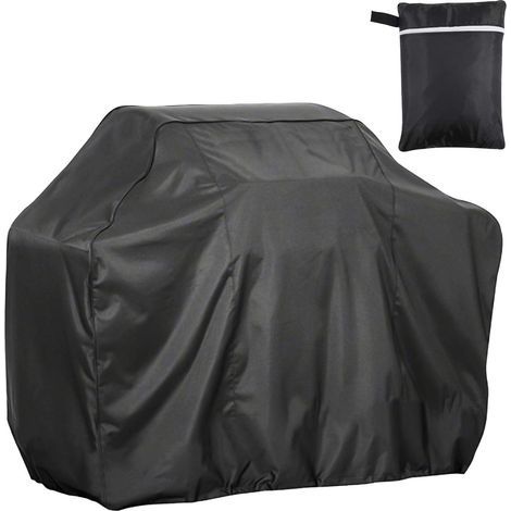 Bache Barbecue Exterieur, Housse Barbecue Imperméable avec Cordon et Boucle pour Barbecue à Gaz, Grande Housses pour Barbecue, pour Éviter de Neige, Pluie et Saleté 14561117 cm (1/5)