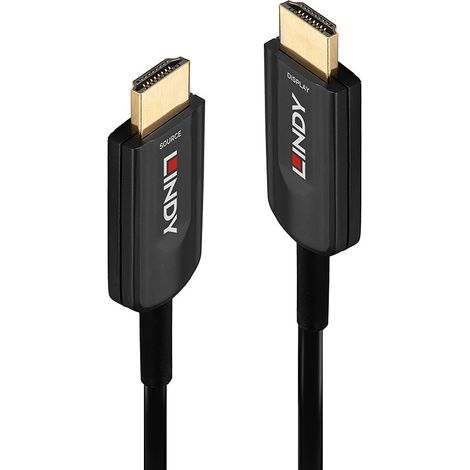 Câbles et adaptateurs audio vidéo LINDY 15m Fibre Optic Hybrid Ultra High Speed HDMI Cable
