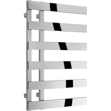 Reina Florina Designer Heated Towel Rail 800mm H x 500mm W Chrome (1/4)