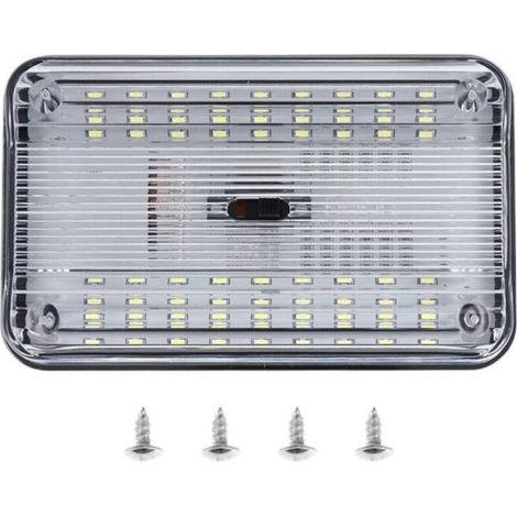 Éclairage Intérieur Voiture 36 LED Plafond Toit Lecture Lumière Ambiante