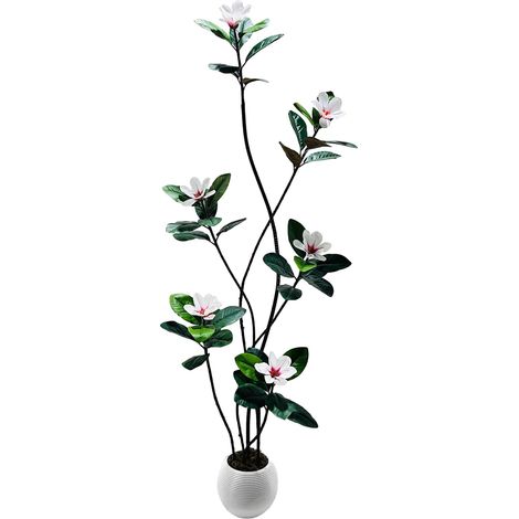 Albero artificiale in gomma, pianta finta, facile da curare, 210 cm (1/2)