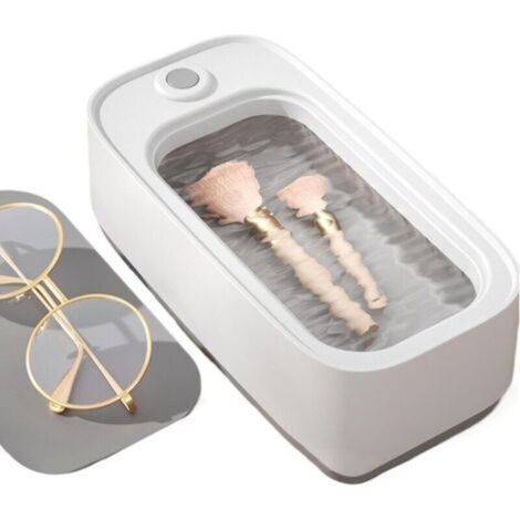 Ultraschall-Brillenreiniger – auch zur Schmuckreinigung geeignet – multifunktional und tragbar, reinigt Brillen, Ringe und Schmuck gründlich. (1/4)