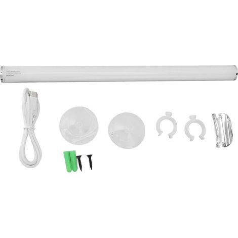 Barre Lumineuse LED Portable pour Miroir de Vanité - Rechargeable USB - Contrôle tactile - 31cm - 800lm - Lumière Blanche - Aluminium Alloy - Pour Salle de Bain
