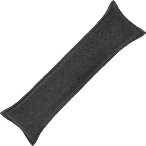 Housse de coussin HOUTEN Gris foncé 40 x 145 cm Bouclé vidaXL (1/5)