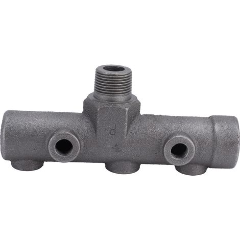 Ensemble de soupape de régulation de pression pour compresseur d'air, filetage mâle G3/4, sortie 7 voies (1/5)