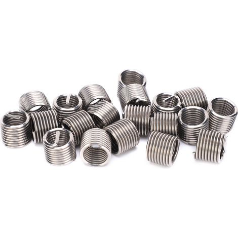 20 inserts filetés mâle femelle réducteur écrou réparation outil inox fixation M14x21,5D (1/5)