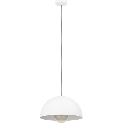 Lampe pendante blanche Gaetano Ø 38cm - E27 - 901136