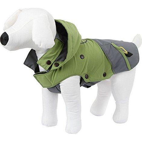 Wk Kerbl Vancouver manteau pour chien vert gris chaud (1/5)