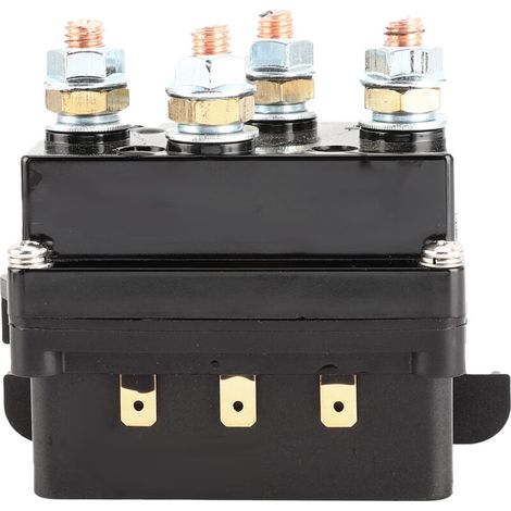 Commutateur de commande de contacteur de relais de solénode de treuil 12V 500A adapté aux treuils ATV UTV 8000lb-12000lb (1/5)