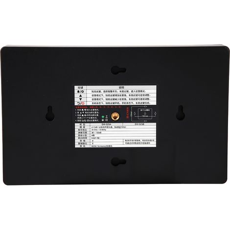 SW-525A Wandmontiertes Schallpegelmessgerät, misst Umgebungsgeräusche von 30 bis 130 dB (USB) (1/5)