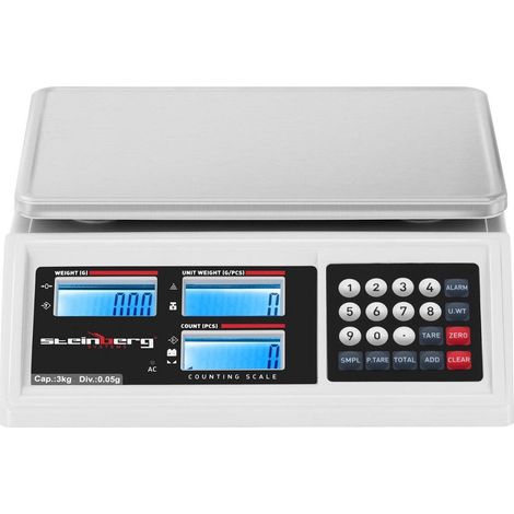 Báscula contadora 15 kg / 0,2 g - 80 h batería 140000023 (1/4)