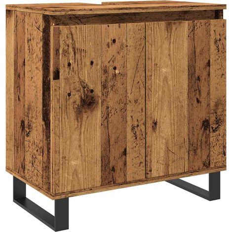 Maison Exclusive - Mobile da Bagno Legno Vecchio 58x33x60 cm in Truciolato