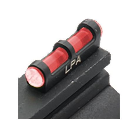 Punto de Mira de fibra optica color rojo con base metálica y rosca de 2,6 mm LPA MF09R (1/2)