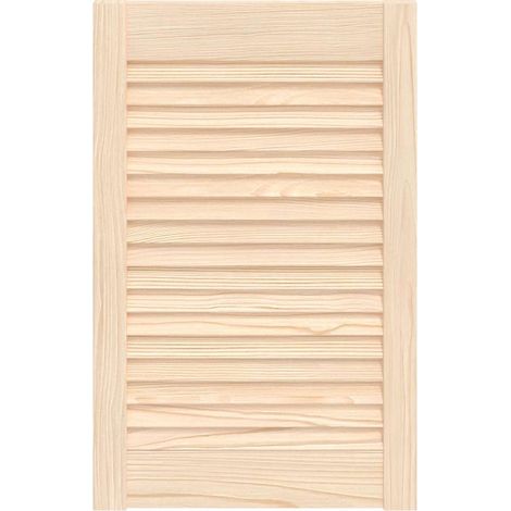 Maison Exclusive - Puerta de armario de lamas madera de pino maci