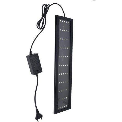 Ultradünne LED-Aquarienleuchte, Teichleuchte mit einstellbarer Helligkeit, inklusive Halterung, 220-V-EU-Stecker (1/5)