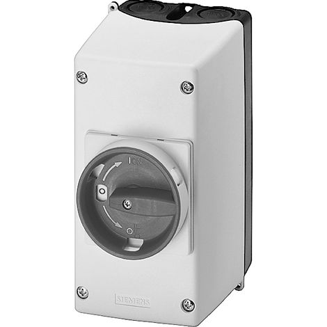 Boîtier de commutateur de moteur en saillie IP55 3RV1923-1DA00