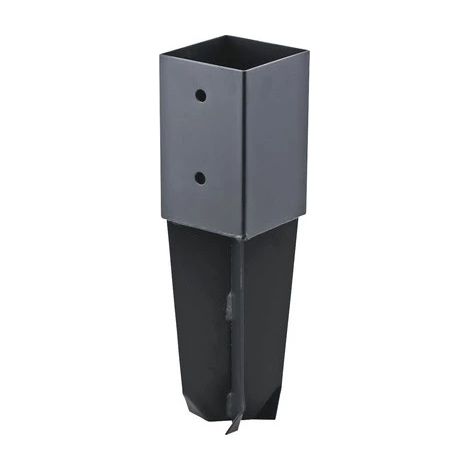 supporto verticale per ancoraggi a terra antracite, 91x91 mm - suki