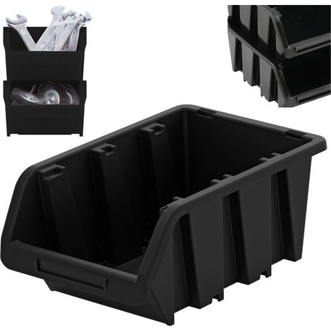Caja de almacenamiento Kistenberg KTR30-S411 para camiones, 290 x 200 x 150 mm, organización de objetos pequeños, apilable, duradera y con tapa transparente (1/5)