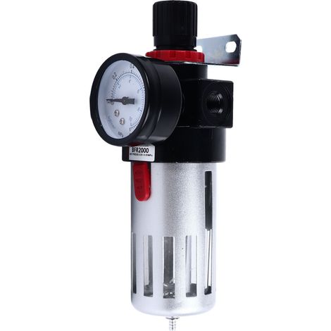 Kompressor-Luftfilterregler 1/4 NPT Öl-Wasser-Abscheider Druckluftaufbereitungseinheit (1/5)