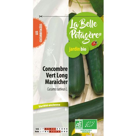 Concombre vert long maraicher 0.5 g