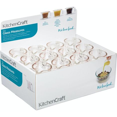 1 pezzo Kitchencraft Mini meßbecher 50 ml