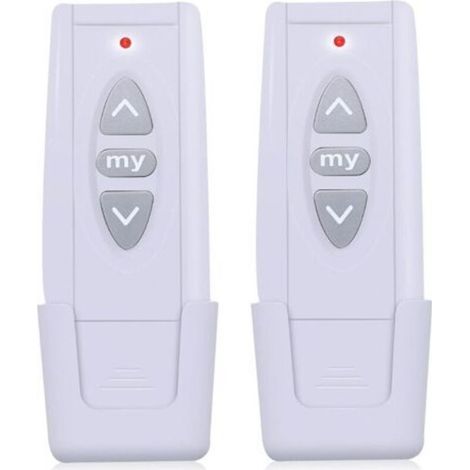 2 pour 1810630 Telis 1 Pure - Télécommande 433.42MHZ Volets par Radio 1 Canal, pour contrôler 1 Moteurs ou 1 Groupes de Moteurs Radio Garantie de 3 Ans (1/5)