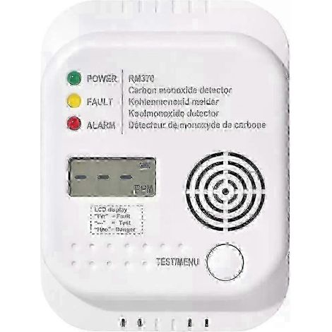 Capteur de CO2 avec affichage LCD d'avertissement de gaz, édition CO Melder 0627 AW (1/5)