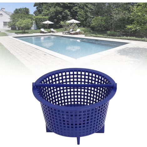 Panier Filtre pour Skimmer de Piscine - Accessoire de Remplacement - Panier Pompe Piscine - 19x12.3cm - Plastique Résistant (1/5)