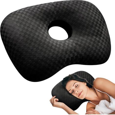 Oreiller Avec Trou,Coussin Piercing Avec Trou,Oreiller Beignet,Piercing Pillow,Coussin Piercing Oreille Pour Personnes Dorma[CA165] (1/5)