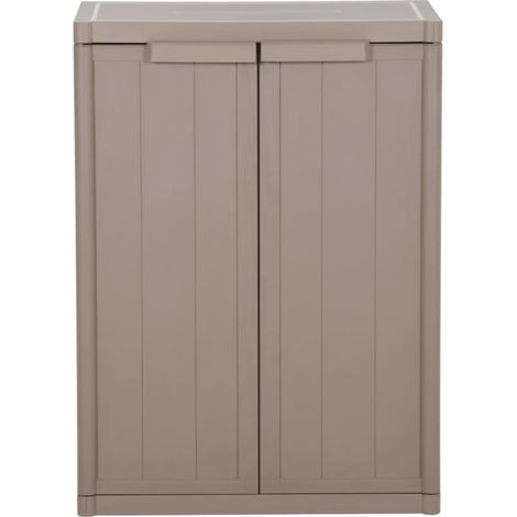 Maison Exclusive - Armadio da Giardino Marrone 65x45x88 cm in PP Aspetto Legno